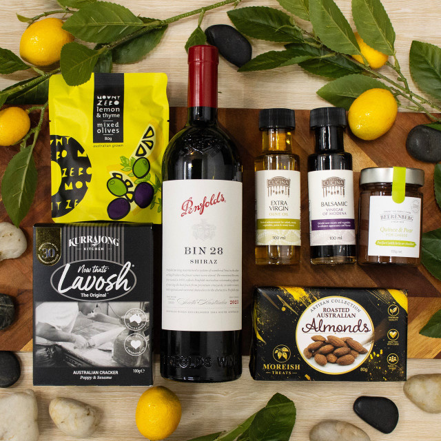 Penfolds Bin 28 Shiraz Gourmet Pantry Hamper