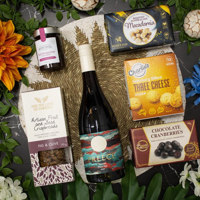 Preece Pinot Noir & Artisan Cheese Gourmet Gift Hamper