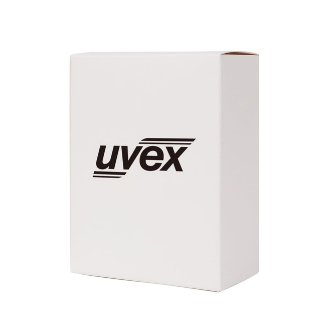 A small square gift box in white, featuring a logo, measuring 100 x 130 x 50mm. A small square gift box in white, featuring a logo, measuring 100 x 130 x 50mm.