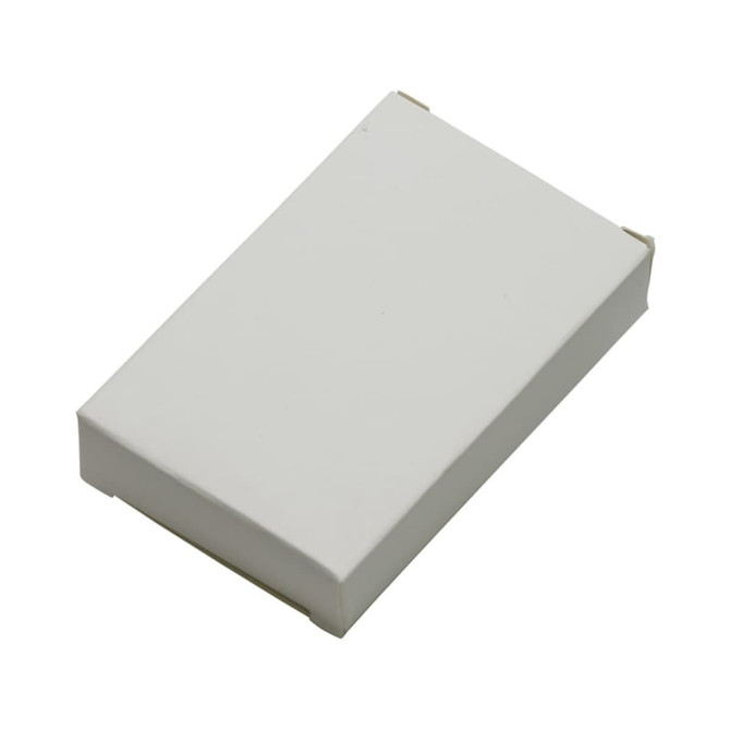 A small, plain white box with a minimalist design, likely containing the Uni Smart Tag Tracker product.