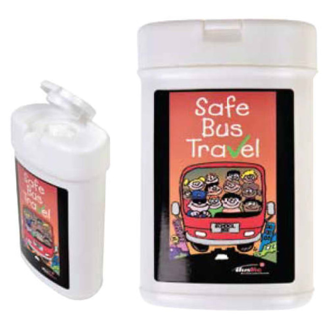 Antibacterial Wipes Oval Desk Canister