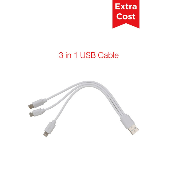 5000mAh LED Light Power Bank