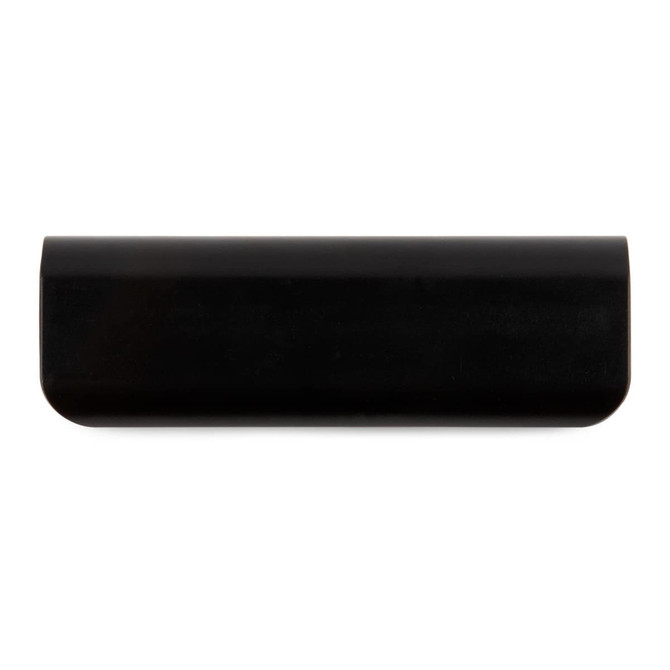 A sleek black power bank designed for charging devices on the go.