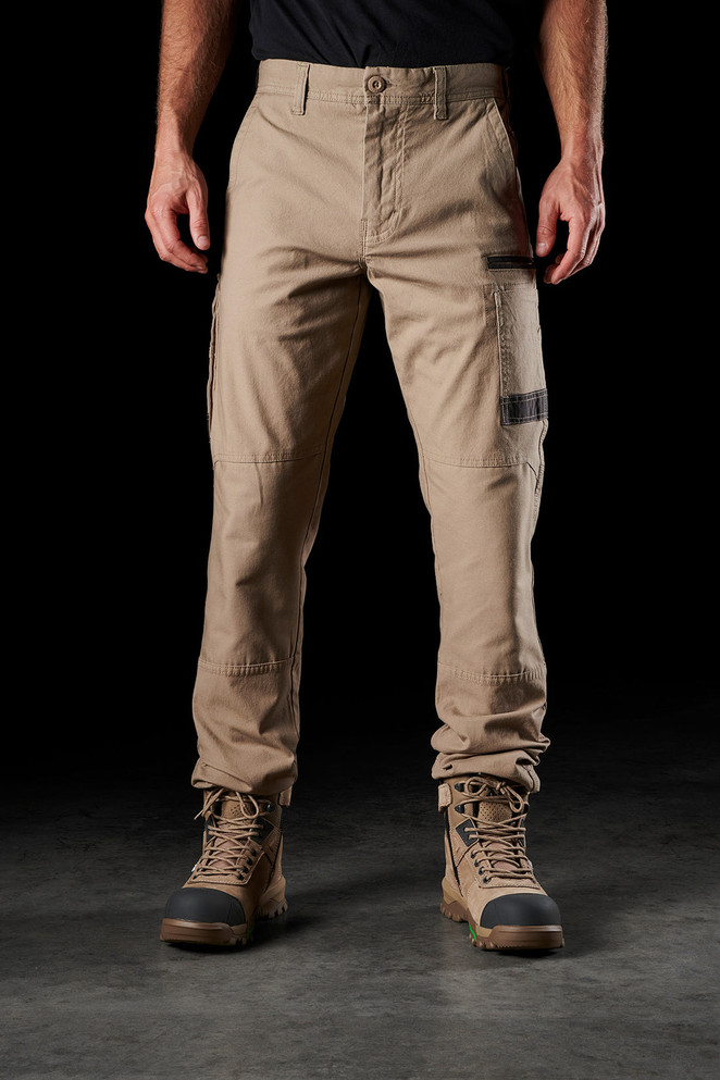 FXD STRETCH PANTS MENS SIZE 34 (87R) KHAKI