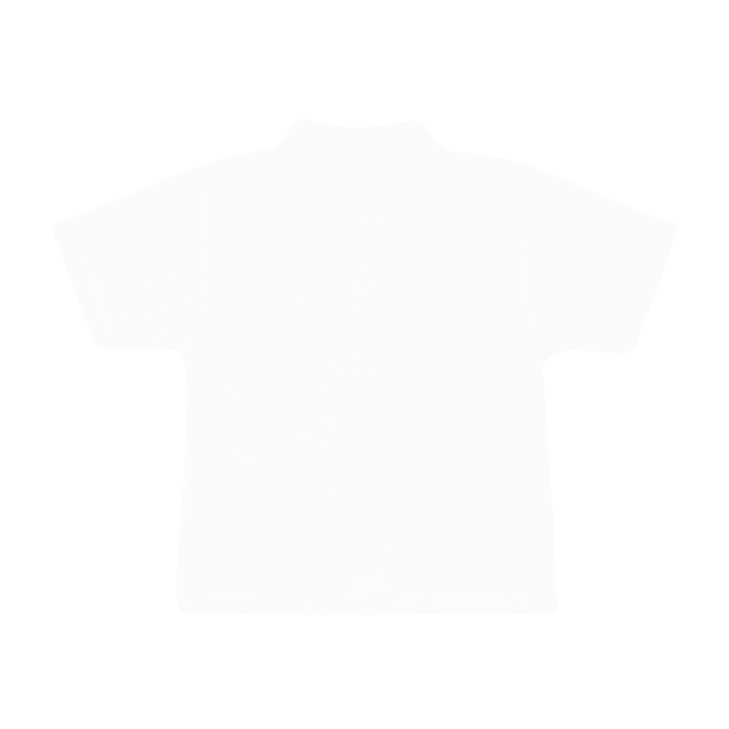 A black polo shirt with a collar. The shirt features short sleeves and has a logo on the chest area.