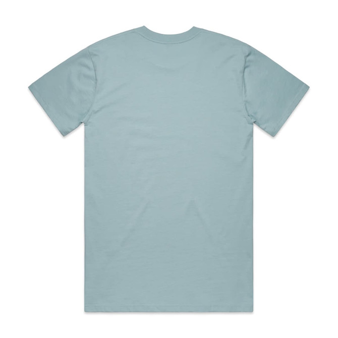 A light blue Classic Tee t-shirt displayed from the back, featuring a simple design and a logo.