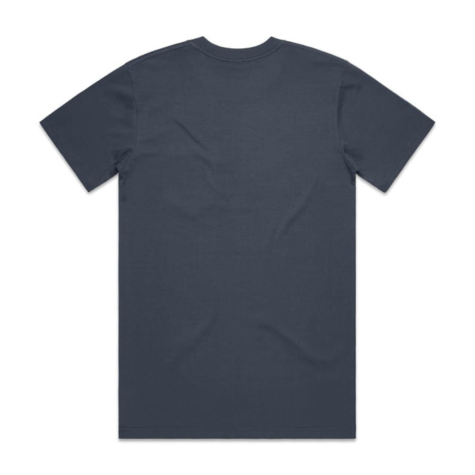 A dark grey Classic Pocket Tee with short sleeves and a simple design, featuring a logo on the front.