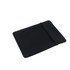 A black tablet PC bag featuring a simple design with an elastic closure and no visible branding.