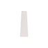 A long, white trapezoidal box with an open top and a branding logo.