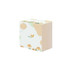 Custom packaging sleeve featuring a floral design with soft pastel colours and a logo.