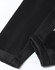 A black softshell corporate jacket with sleek, smooth fabric and finished sleeves. It features a logo on the fabric.