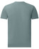 A men's premium cotton short-sleeve tee shirt in a muted blue-green colour, featuring a logo.