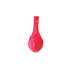 A red 30cm balloon, inflated and in a wrinkled shape, with a narrow neck. The image includes a logo.