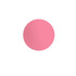 A pink lacrosse ball with a smooth surface and a simple design. Features a logo on one side.