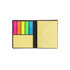 A PU Sticky Notes Memo Holder featuring various coloured sticky notes and a section for additional notes.