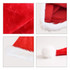 A Plush Santa Hat in bright red with white faux fur trim and pom-pom. It has a soft, velvety texture.