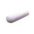 An oval-shaped stress reliever in a solid white colour, featuring a smooth, rounded design.