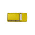 A yellow minibus-shaped stress reliever with black detailing, featuring a smooth surface.