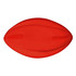 A red 135mm Spyro Football with a smooth, rounded shape and a simple design. It features a logo on the surface.