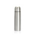 A drink bottle featuring a sleek stainless steel design, double wall insulation, and a rounded cap.