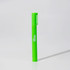 A green jumbo highlighter with a textured cap and a branding logo. A green jumbo highlighter with a textured cap and a branding logo.