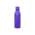 A drink bottle in vibrant purple, made from thermal powder-painted material, featuring a sleek design.