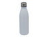 A drink bottle in matte white with a stainless steel lid and a simple logo. Ideal for hydration on-the-go.