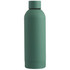 A drink bottle in matte green with a sleek, minimalist design and a visible logo.