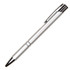 Auzon Pen in silver metal with a chrome clip and detailing, featuring a logo on the body.