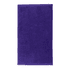 A purple gym towel with a textured design, featuring a logo in one corner. A purple gym towel with a textured design, featuring a logo in one corner.