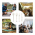 A portable utensils set in white includes a spoon, fork, and knife, ideal for outdoor and indoor dining.