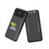 A black 10000mAh eco fast charging power bank featuring a logo and multiple charging ports.