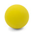 A bright yellow high bounce ball with a smooth surface and no visible branding.