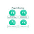A graphic featuring different plug and socket designs for various regions, with a teal background and white icons.