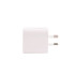 A Paramount Wall Charger designed for travel, featuring a compact white design with US-style prongs.