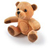 A Honey Plush Teddy Bear with a soft, cuddly design, featuring an orange body and brown accents on the ears and paws.