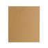 A medium-sized, square, unbranded brown cardboard box, suitable for packaging or storage.
