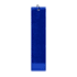 A blue cotton golf towel with a loop for hanging. Features a simple design and soft texture.
