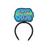 A black headband featuring a colourful "Happy New Year 2026" graphic on top. The design is bright and festive.