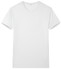 A plain white Saharah dryfit tee shirt featuring a classic crew neck and short sleeves. It has a branding logo.