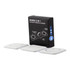 A white Matrix 3-in-1 MagSafe wireless charger with three charging pads and a box featuring a logo.