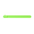 A bright green silicone slap band flash drive with a secure cap and a loop for attachment.