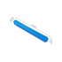 A blue straight shape nail file with a purple stripe, measuring 178mm in length and 20mm in width.