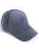 A dark blue Jacquard Texture 5 Panel Cap with a textured fabric and a curved brim.