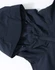 A unisex pro performance waterproof jacket in navy blue, featuring a hood and zip closure. It has a logo on the fabric.