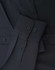 A dark navy blue men's smart casual cotton blend long sleeve shirt featuring buttoned cuffs. The fabric has a smooth texture.