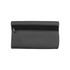 A small grey neoprene pencil pouch with a zip closure and a simple design, featuring a logo.