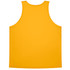 A plain yellow singlet featuring a branding logo, designed for kids.