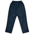 Track pants in dark blue, featuring an elastic waistband and a straight leg design. Includes a logo.