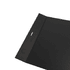 A black magnetic gift box with a ribbon and a closure mechanism, featuring a smooth textured surface.
